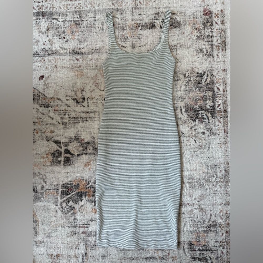 Zara Striped Sleeveless Dress